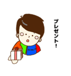 おしゃれボーイと着ぐるみガール（個別スタンプ：18）