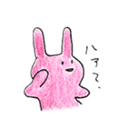 ゆるい〜うさぴ（個別スタンプ：3）