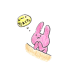 ゆるい〜うさぴ（個別スタンプ：5）