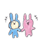 ゆるい〜うさぴ（個別スタンプ：16）
