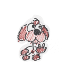 お絵描きプードルちゃん（個別スタンプ：2）