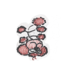 お絵描きプードルちゃん（個別スタンプ：11）