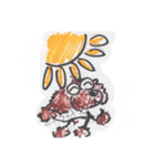 お絵描きプードルちゃん（個別スタンプ：12）
