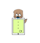 わんわんお。(スマホとあいさつ)（個別スタンプ：7）