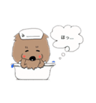 わんわんお。(スマホとあいさつ)（個別スタンプ：15）