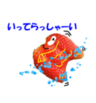 イチゴ＆金魚（個別スタンプ：3）