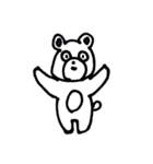 3色のどうぶつ1（個別スタンプ：7）