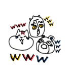 3色のどうぶつ1（個別スタンプ：31）