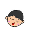 日常よくある顔特集（個別スタンプ：4）