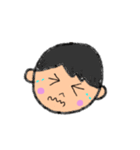 日常よくある顔特集（個別スタンプ：5）