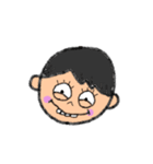 日常よくある顔特集（個別スタンプ：9）