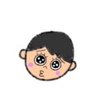 日常よくある顔特集（個別スタンプ：14）