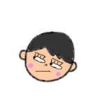 日常よくある顔特集（個別スタンプ：15）