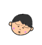 日常よくある顔特集（個別スタンプ：17）