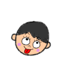 日常よくある顔特集（個別スタンプ：24）