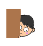 日常よくある顔特集（個別スタンプ：27）