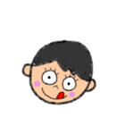 日常よくある顔特集（個別スタンプ：30）