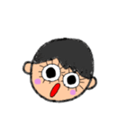 日常よくある顔特集（個別スタンプ：34）