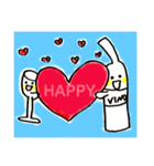 HAPPY VINO ワインちゃん（個別スタンプ：6）