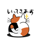 ねことんとん 三毛猫の日常会話01（個別スタンプ：5）