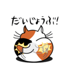 ねことんとん 三毛猫の日常会話01（個別スタンプ：13）