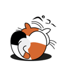 ねことんとん 三毛猫の日常会話01（個別スタンプ：37）