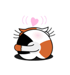 ねことんとん 三毛猫の身振り01（個別スタンプ：2）