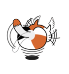 ねことんとん 三毛猫の身振り01（個別スタンプ：5）