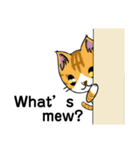 猫ダジャレ（個別スタンプ：19）