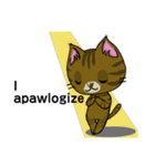 猫ダジャレ（個別スタンプ：26）