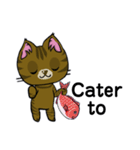 猫ダジャレ（個別スタンプ：32）