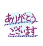 「挨拶」よく使う日常の言葉（個別スタンプ：34）