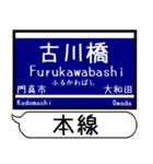 大阪-京都 中之島線 駅名シンプル＆いつでも（個別スタンプ：14）