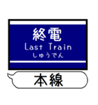 大阪-京都 中之島線 駅名シンプル＆いつでも（個別スタンプ：30）