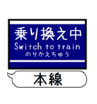 大阪-京都 中之島線 駅名シンプル＆いつでも（個別スタンプ：36）