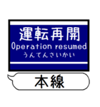 大阪-京都 中之島線 駅名シンプル＆いつでも（個別スタンプ：38）