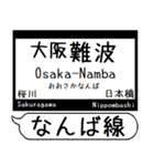 阪神 なんば線 駅名 シンプル＆いつでも（個別スタンプ：23）