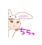 ばにちゃんのわがまま〜邪悪なお兄さん〜（個別スタンプ：11）
