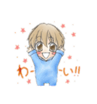 Raising kids is tough,but still cute.（個別スタンプ：3）