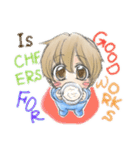 Raising kids is tough,but still cute.（個別スタンプ：4）