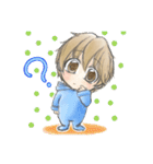 Raising kids is tough,but still cute.（個別スタンプ：5）
