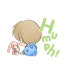 Raising kids is tough,but still cute.（個別スタンプ：10）