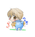 Raising kids is tough,but still cute.（個別スタンプ：16）
