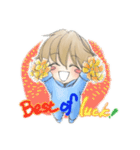 Raising kids is tough,but still cute.（個別スタンプ：17）