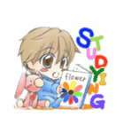 Raising kids is tough,but still cute.（個別スタンプ：19）