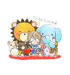Raising kids is tough,but still cute.（個別スタンプ：26）