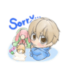 Raising kids is tough,but still cute.（個別スタンプ：33）