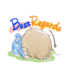 Raising kids is tough,but still cute.（個別スタンプ：36）