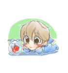 Raising kids is tough,but still cute.（個別スタンプ：37）