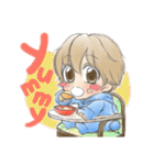 Raising kids is tough,but still cute.（個別スタンプ：38）